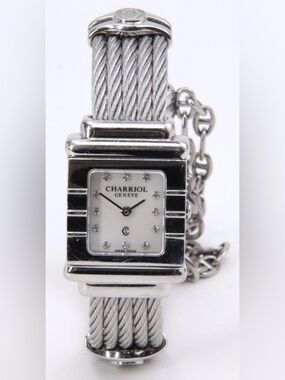 Philippe Charriol Ladies Stainless Steel Quartz Watch